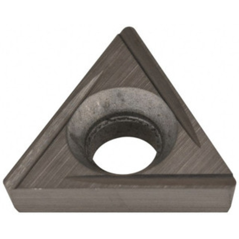 Hertel TPCG221L HT540B Carbide Boring Insert Uncoated, LH Hand, 60 Triangle, 1/64 Corner Radius, 1/4 Inscribed Circle, 3/32 Thick, 11 Relief Angle H59874503 – 74159898