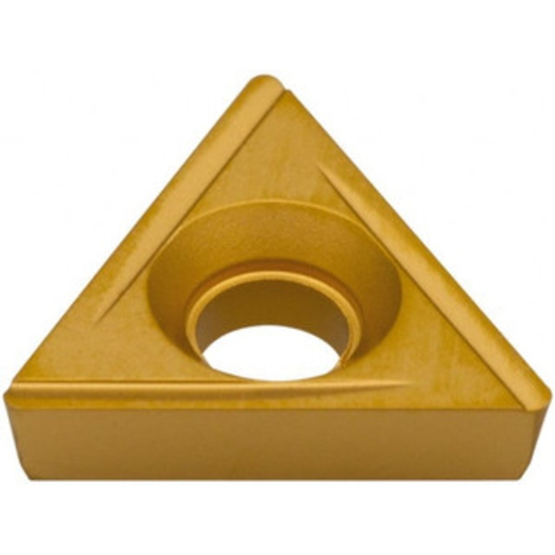 Hertel TPCG221R HC620B Carbide Boring Insert TiN/TiC/TiCN/TiN Finish, RH Hand, 60 Triangle, 1/64 Corner Radius, 1/4 Inscribed Circle, 3/32 Thick, 11 Relief Angle H59874537 – 74161084