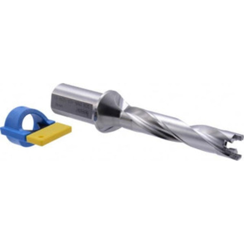 Iscar 0.906 to 0.941, 5xD, 4.53 Max Depth, 1-1/4 Shank Diam, 8.32 OAL, Replaceable-Tip Drill Uses FCP, ICK, ICK-2M, ICM, ICP, iCP-2M Inserts, DCN Toolholder, Series SumoCham 3201742 – 63105779