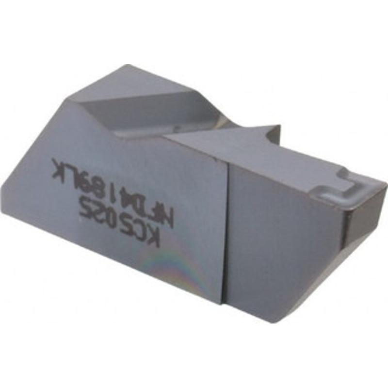 Kennametal NFD4189LK KC5025 Carbide Grooving Insert TiAlN Finish, LH, 4.8mm Cutting Width, 9.53mm Max Depth, Series Top Notch 1817662 – 02732758