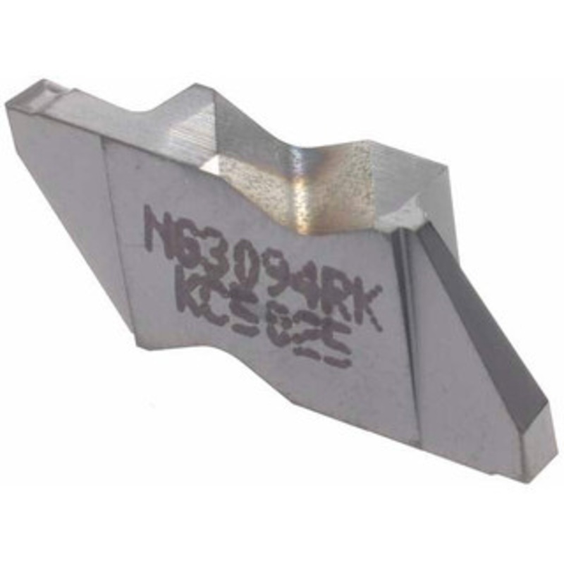 Kennametal NG3094RK KC5025 Carbide Grooving Insert TiAlN Finish, RH, 2.39mm Cutting Width, 3.81mm Max Depth, Series Top Notch 1818769 – 00149963