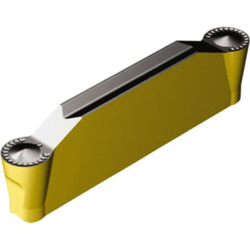 Sandvik Coromant N123L2-0800-RM 4325 Carbide Grooving Insert TiCN/Al2O3/TiN Finish, Neutral, 8mm Cutting Width, 27mm Max Depth, Series CoroCut 1-2 6532119 – 54731310