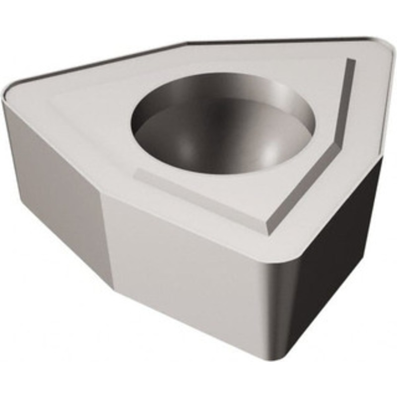 Sandvik Coromant WCMX050308R53 H13A Carbide Indexable Drill Insert Uncoated, 7.94mm Inscribed Circle, 3.18mm Thick, 0.8mm Corner Radius, RH Cut, Trigon 5756165 – 54955182