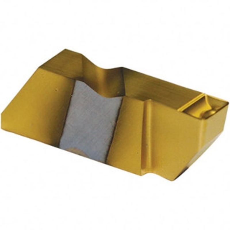 Tool-Flo FLGD3189LCB AC3R Carbide Grooving Insert TiAlN Finish, LH, 4.8mm Cutting Width, 1/4 Max Depth, Series Flo-Lock 6335189PLAC3R – 68354307