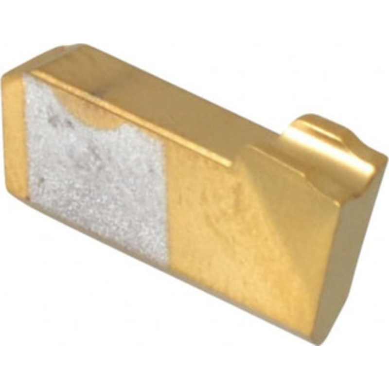 Hertel 1/8 18DEG RH HG120CO Carbide Cutoff Insert TiN Finish, 18 RH Lead Angle, 1/8 Cutting Width HC125R18HG120CO – 42665950