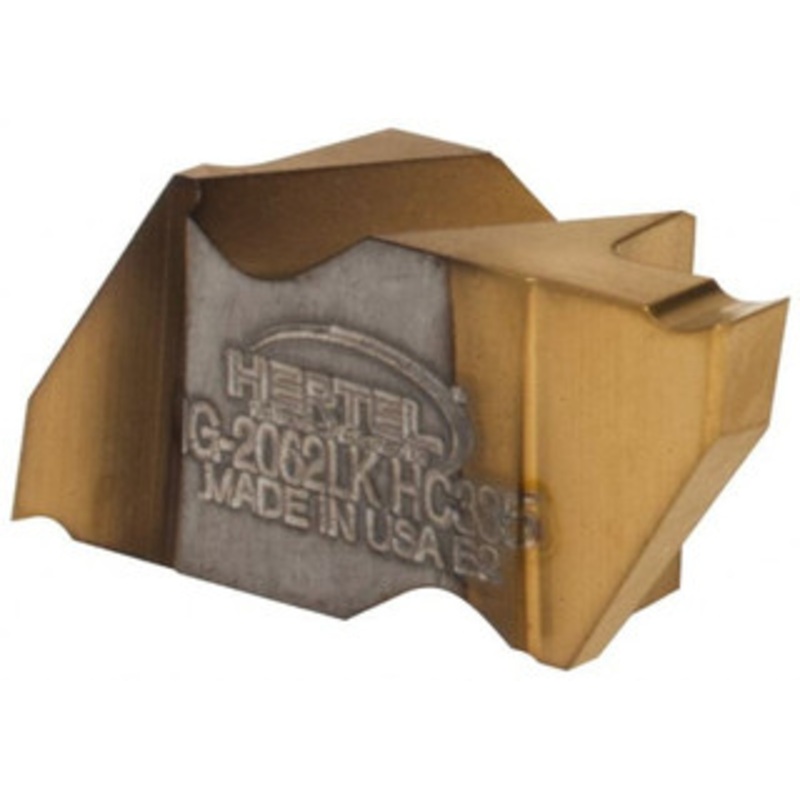 Hertel IG2062LK HC335 Carbide Grooving Insert TiN Finish, LH, 1.57mm Cutting Width, 2.79mm Max Depth, Series HertelNotch 3000448 – 32775439