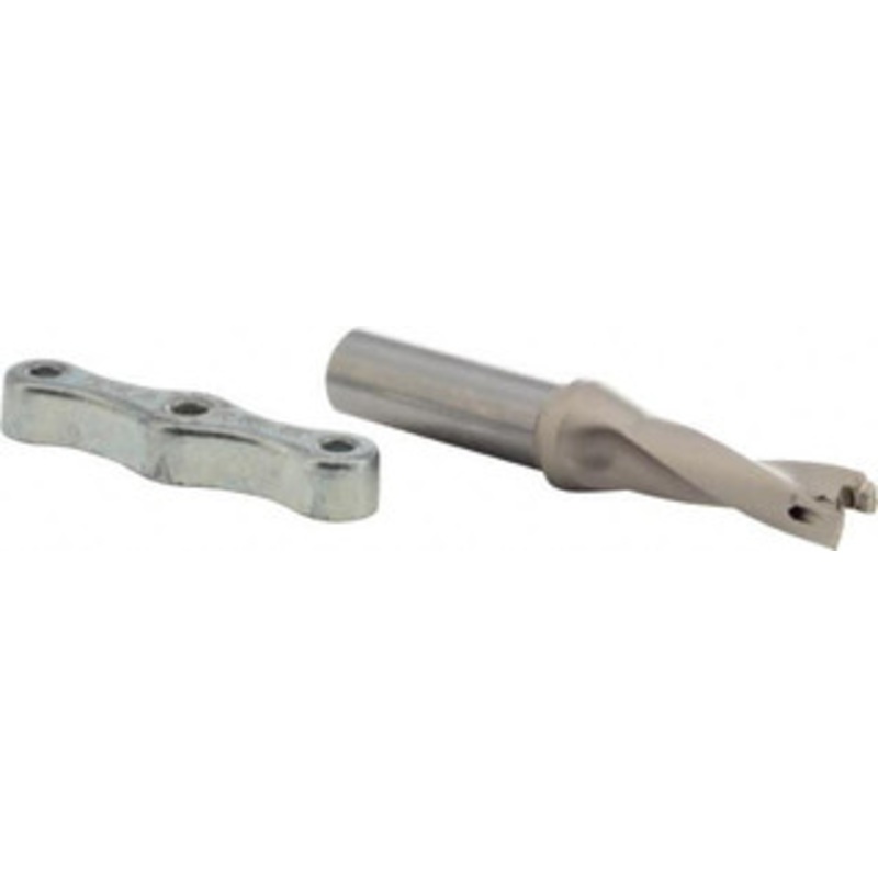 Iscar 0.551 to 0.567, 3xD, 1.65 Max Depth, 5/8 Shank Diam, 4.3 OAL, Replaceable-Tip Drill Uses IDI-SG, IDI-SK Inserts, DCM Toolholder, Series ChamDrill 3200455 – 32833105