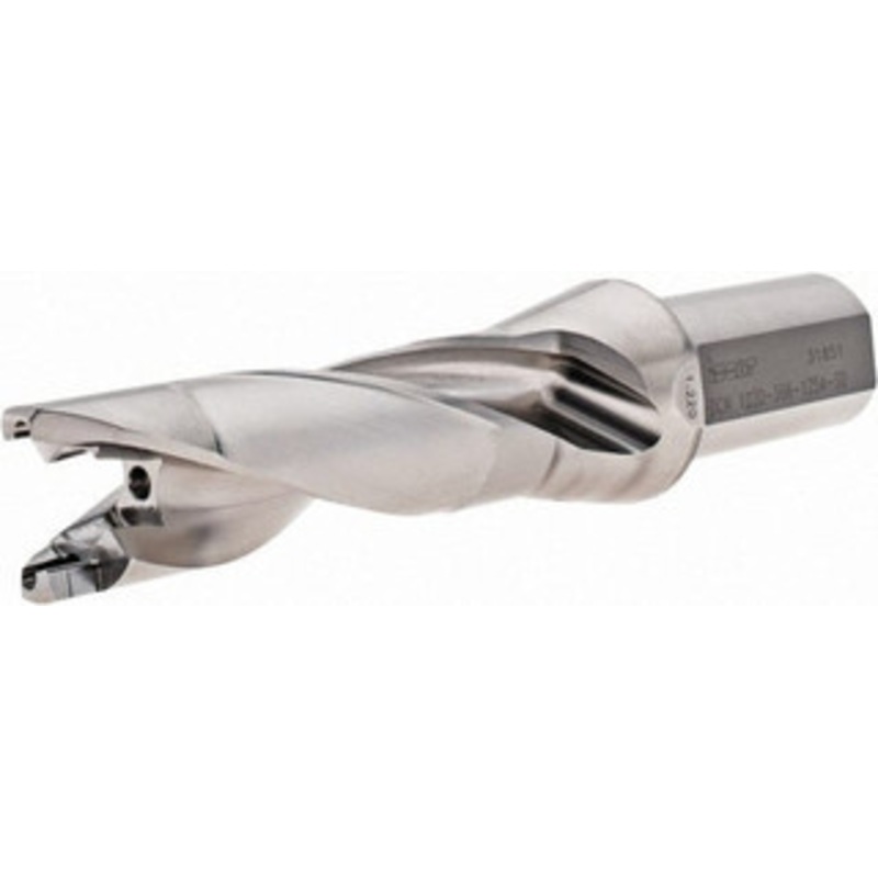 Iscar 1.22 to 1.256, 3xD, 3.66 Max Depth, 1-1/4 Shank Diam, 7.95 OAL, Replaceable-Tip Drill Uses FCP, HCP-IQ, ICK, ICK-2M, ICM, ICP, iCP-2M Inserts, DCN A Toolholder, Series SumoCham 3203536 – 56341381