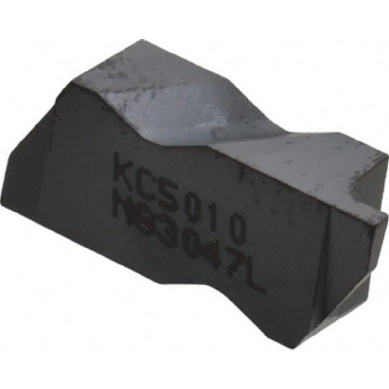 Kennametal NG3047L KC5010 Carbide Grooving Insert TiAlN Finish, LH, 1.19mm Cutting Width, 1.91mm Max Depth, Series Top Notch 2549023 – 02199818