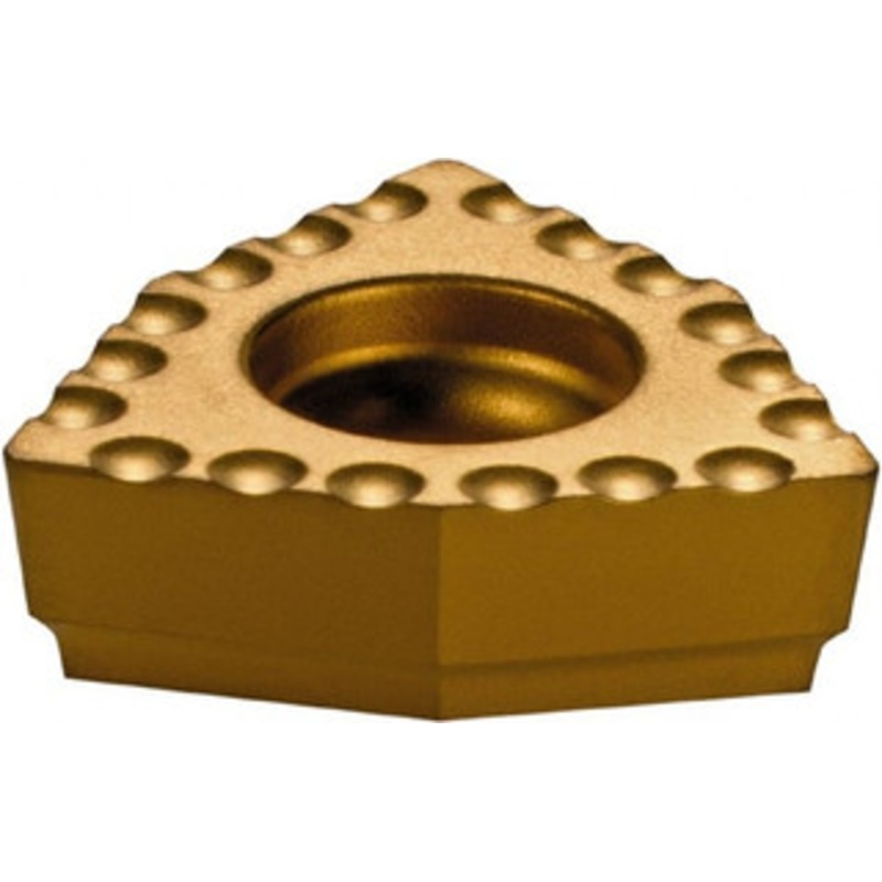 Komet WOEX06T304-10 BK6425 Carbide Indexable Drill Insert TiCN/Al2O3/TiN Finish, 10mm Inscribed Circle, 3.8mm Thick, 0.4mm Corner Radius, Neutral Cut, 84 Trigon W2934010046425 – 50938075