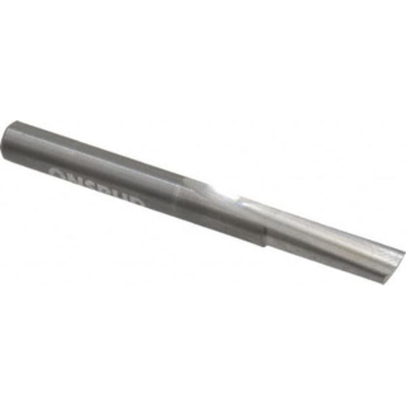 LMT Onsrud LP 1/4 Diam, 3/4 LOC, 1 Flute Square End Single Edge Router Bit 1/4 Shank Diam, 2-1/2 OAL, Right Hand Cut, Solid Carbide, Use on Multiple Materials 61-082 – 71820591