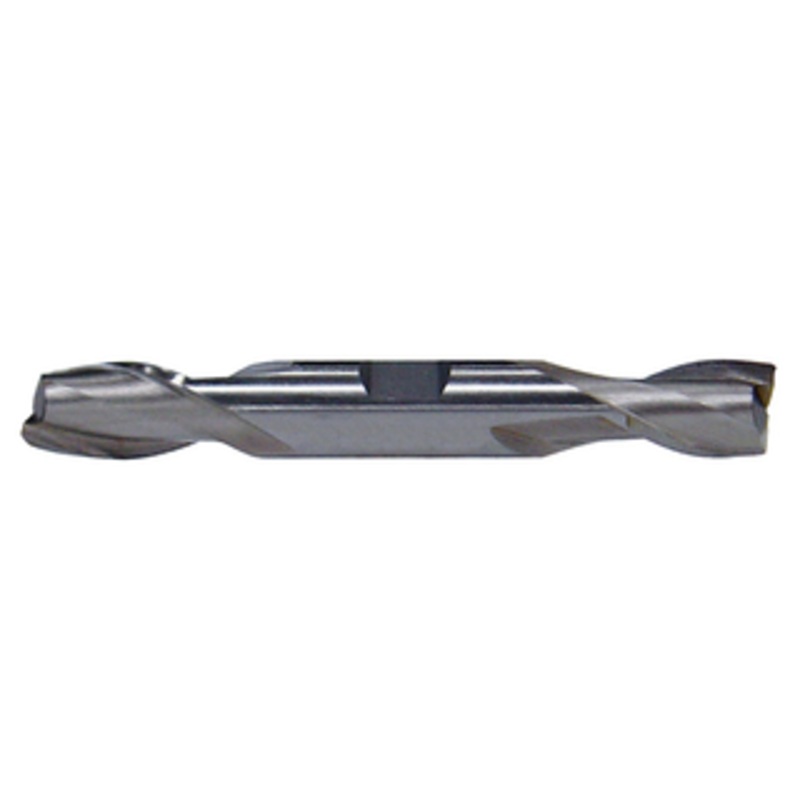 Precise 5/3 Mill x 3/8 Shank H.S.S. 2 Flute Double-End End Mill, 3-1/8 OAL – 5803-0156
