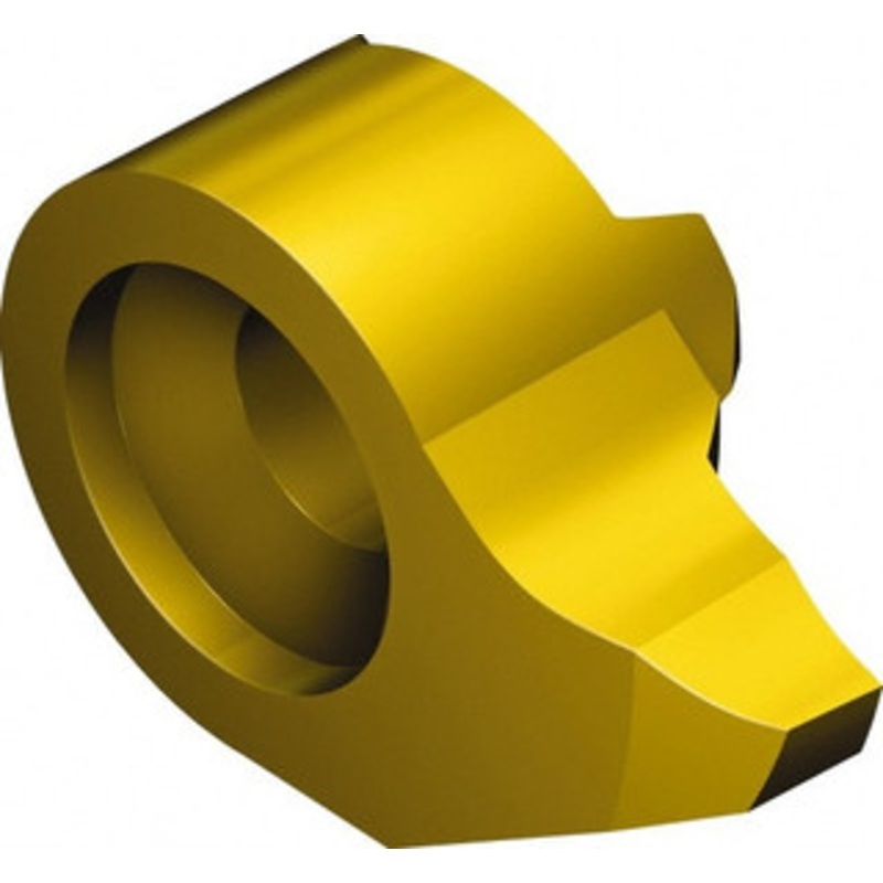Sandvik Coromant MB07GX100-00-10R 1025 Carbide Grooving Insert TiAlN/TiN Finish, RH, 1mm Cutting Width, 0.7mm Max Depth, Series CoroCut MB 5735552 – 52079621