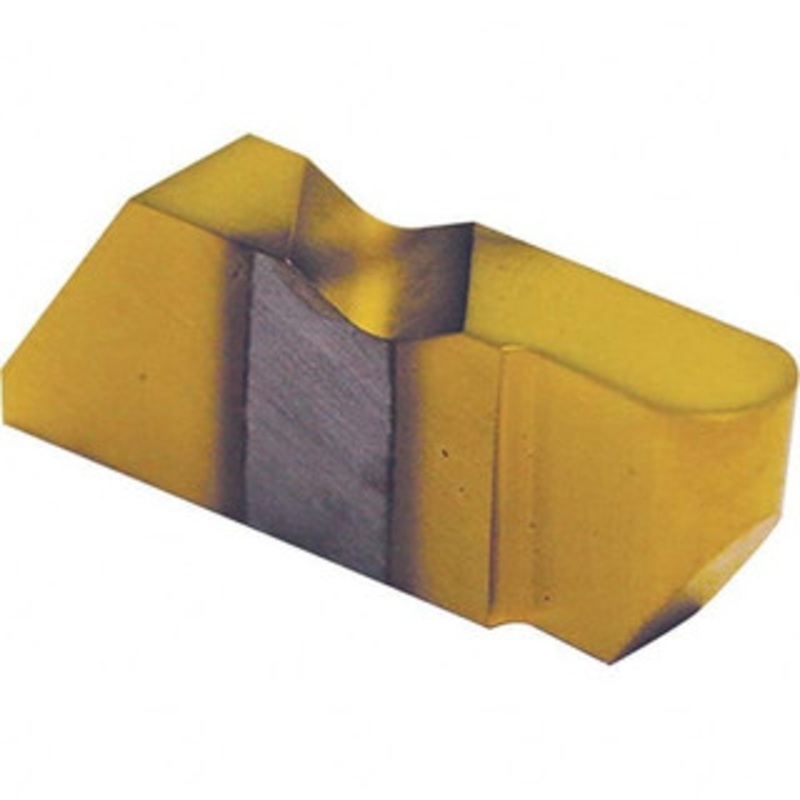 Tool-Flo FLRD4125L AC3A Carbide Grooving Insert TiAlN Finish, LH, 6.35mm Cutting Width, 1/2 Max Depth, Series Flo-Lock 6346125LAC3A – 68373182