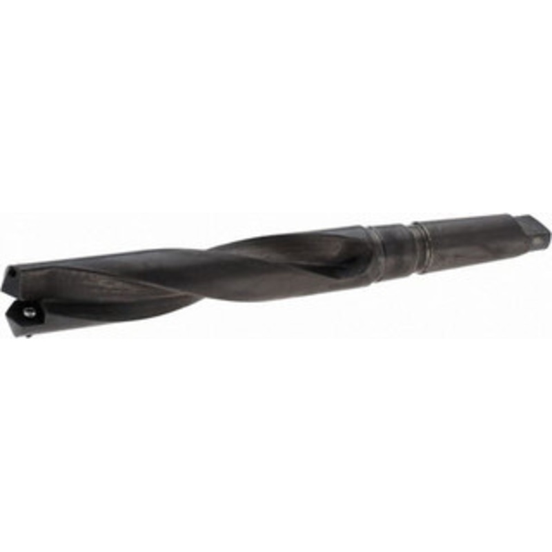 Allied Machine 1-13/32 to 1-7/8 Diam 6-1/2 Max Depth Helical Flute Spade Drill 4MT Taper Shank, 8-3/16 Body Length, 7-3/4 Flute Length, 12-5/8 OAL, Through Coolant, Series 3 24030H-004IS126 – 61230868
