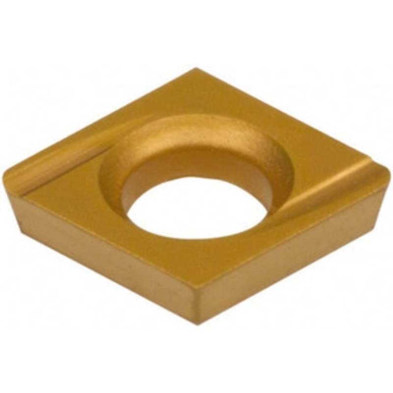 Hertel CDHH12061L HC620B Carbide Boring Insert TiN/TiC/TiCN/TiN Finish, LH Hand, 80 Diamond, 1/64 Corner Radius, 5/32 Inscribed Circle, 0.04 Thick, 15 Relief Angle H59873166 – 74160649