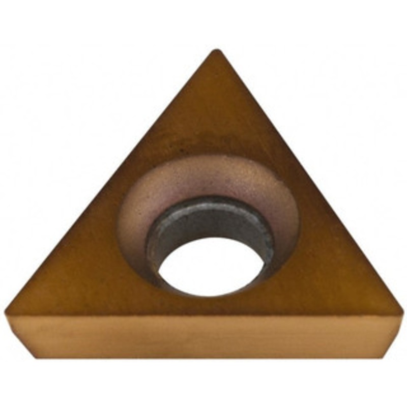 Hertel TPCB2205 HP520B Carbide Boring Insert TiN Finish, 60 Triangle, 0.007 Corner Radius, 1/4 Inscribed Circle, 3/32 Thick, 11 Relief Angle H59873992 – 74159989
