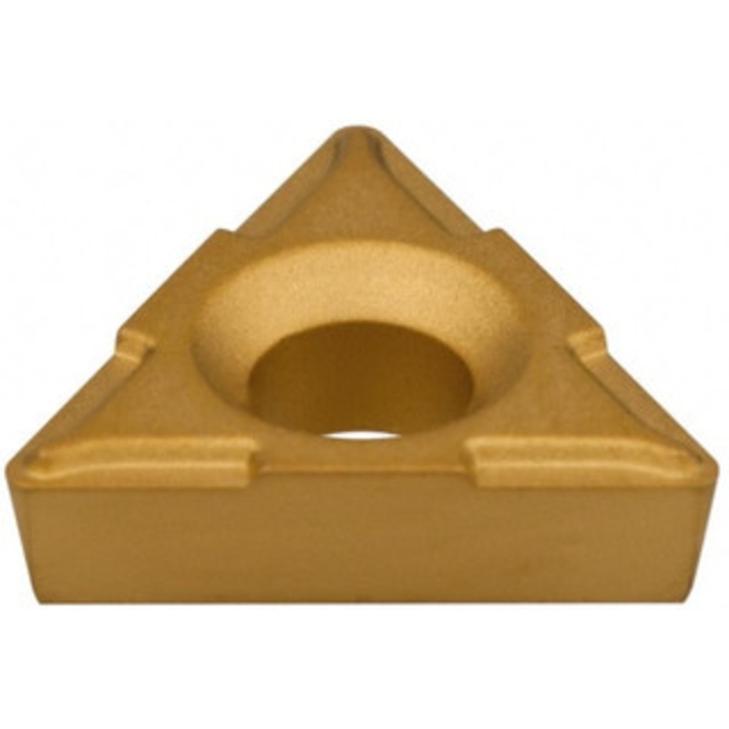Hertel TPCH221 HC620B Carbide Boring Insert TiN/TiC/TiCN/TiN Finish, 60 Triangle, 1/64 Corner Radius, 1/4 Inscribed Circle, 3/32 Thick, 11 Relief Angle H59874743 – 74160508