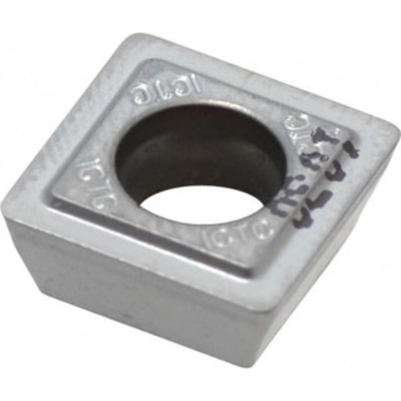 Ingersoll Cutting Tools SHLT110408N-FS IN1030 Carbide Indexable Drill Insert TiCN Finish, 0.435 Inscribed Circle, 0.181 Thick, 0.03 Corner Radius, 90 Square 5101001 – 62035100