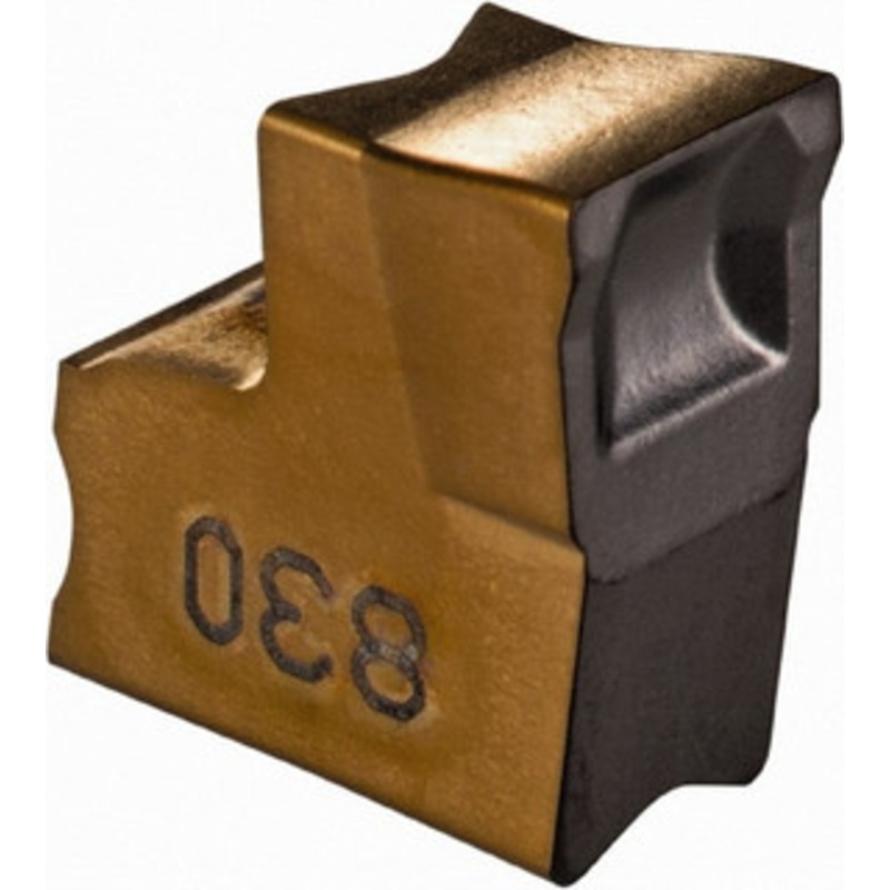 Iscar TAGN5C IC830 Carbide Cutoff Insert TiN/TiAlN Finish, Neutral Lead Angle, Neutral Insert, 5.05mm Cutting Width, 0.25mm Corner Radius, Series Tang-Grip 6011426 – 74370222