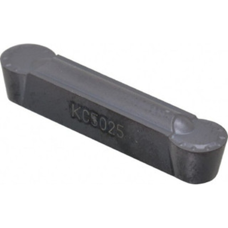 Kennametal A4R250I06P00GMN KC5025 Carbide Grooving Insert TiAlN Finish, Neutral, 6.35mm Cutting Width, 5.2mm Max Depth, Series A4 2275078 – 62327085