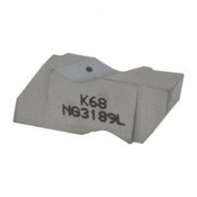 Kennametal NG3189L K68 Carbide Grooving Insert Uncoated, LH, 4.8mm Cutting Width, 3.81mm Max Depth, Series Top Notch 1113599 – 01869676