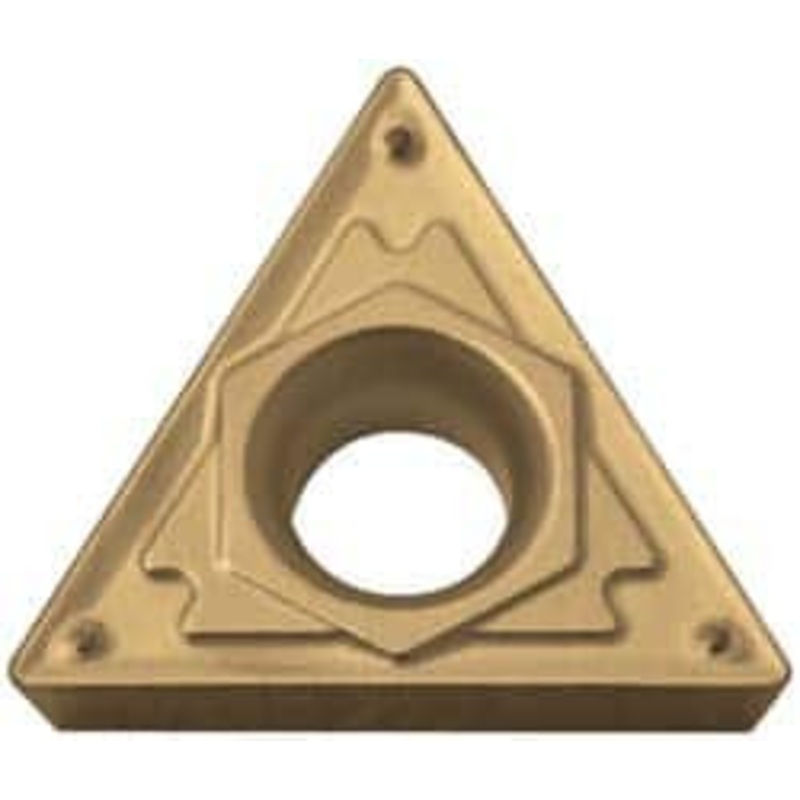 KYOCERA TCMT12121HP PV90 Cermet Indexable Drill Insert TiN Finish, 5/32 Inscribed Circle, 1/16 Thick, 1/64 Corner Radius, Neutral Cut, 60 Triangle 8850422 – 77496958