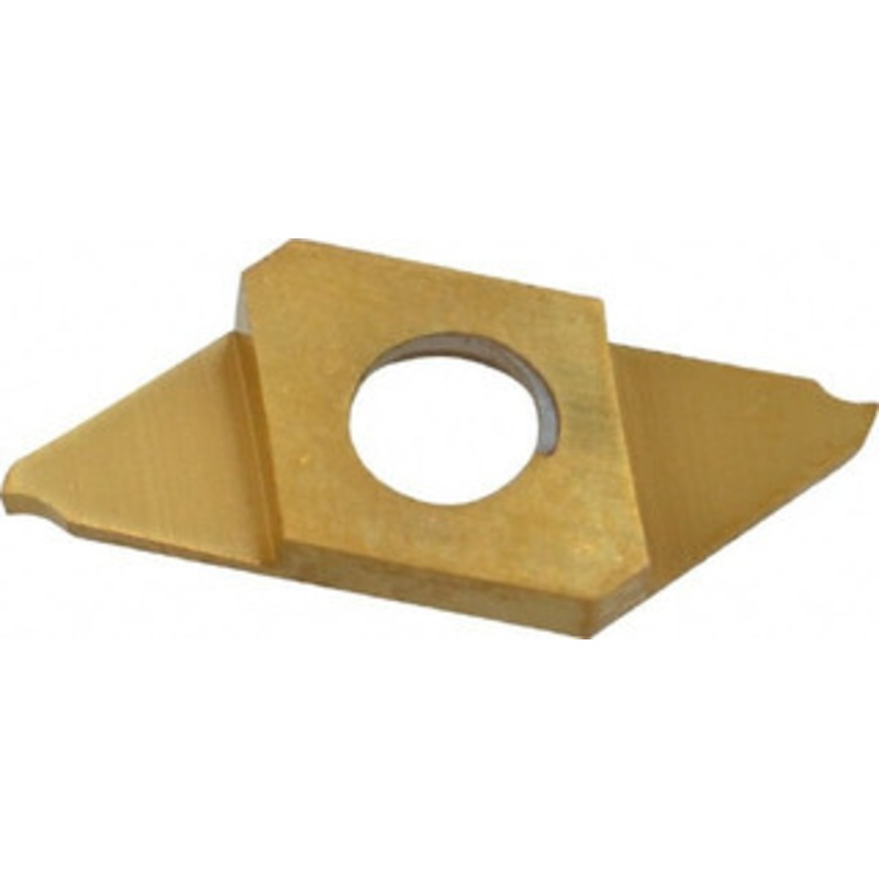 NTK CTP10FR ZM3 Carbide Cutoff Insert TiN Finish, 16 RH Lead Angle, RH Insert, 1mm Cutting Width, 0.05mm Corner Radius 5089594 – 86121290