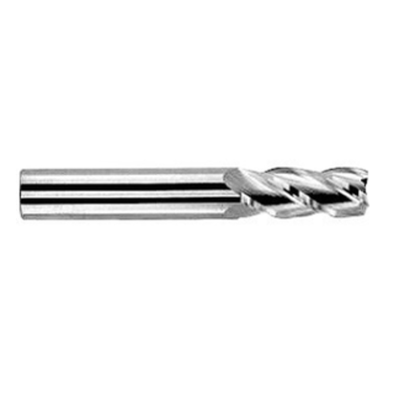 Precise 5/16 Mill Diameter x 5/16 Shank 4 Flute Carbide Single End Mill, Flute Length 13/16, 2-1/2 OAL – 8003-3125
