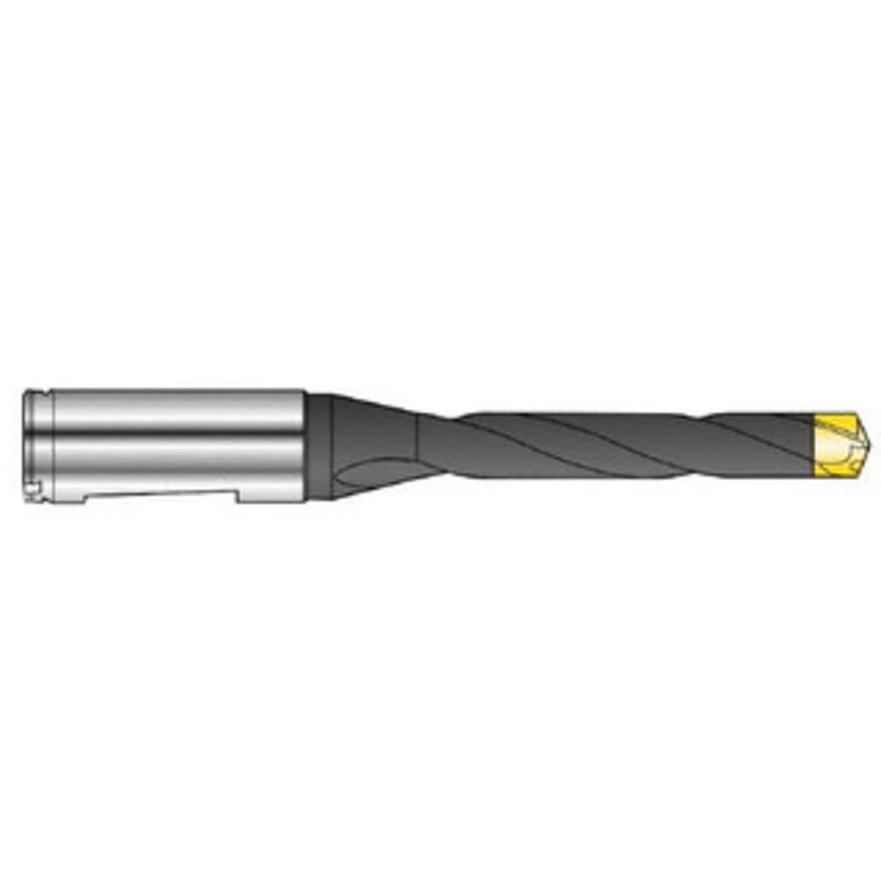Seco Tools 16 to 16.99mm, 3xD, 50mm Max Depth, 16mm Shank Diam, 61mm Flute, 129mm OAL, Replaceable-Tip Drill Uses SD100 Inserts, SD103 Toolholder, Series SD103 02445804 – 86107661
