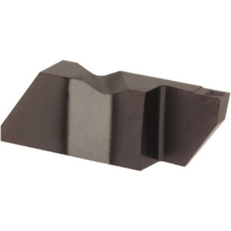 Tool-Flo FLG3125R-CB AC50C Carbide Grooving Insert AlTiN Finish, RH, 1/8 Cutting Width, 0.18 Max Depth, Series Flo-Lock 563825PRAC50C – 55046692