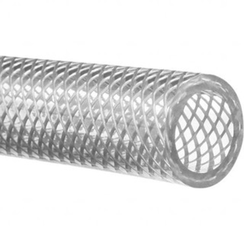 USA Sealing 1 ID x 1-1/4 OD, 100 ft. Long, PVC Reinforced (FDA) Tube Clear, 120 Max psi, -50 to 150F ZUSA-HT-14 – 26034447