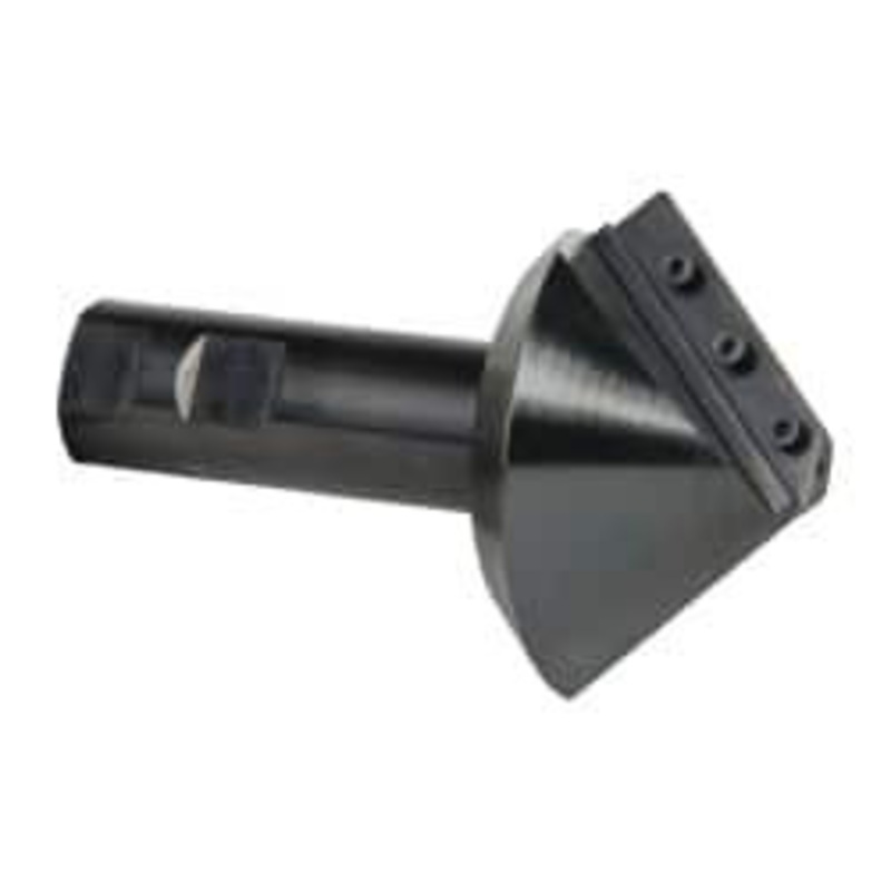Cutting Tool Technologies 2.98 Max Diam, 1 Shank Diam, 1.23 LOC, 90 Included Angle, Indexable Countersink Uses 1 Square SNMG 322 Insert 9NLC-020 – 67463497