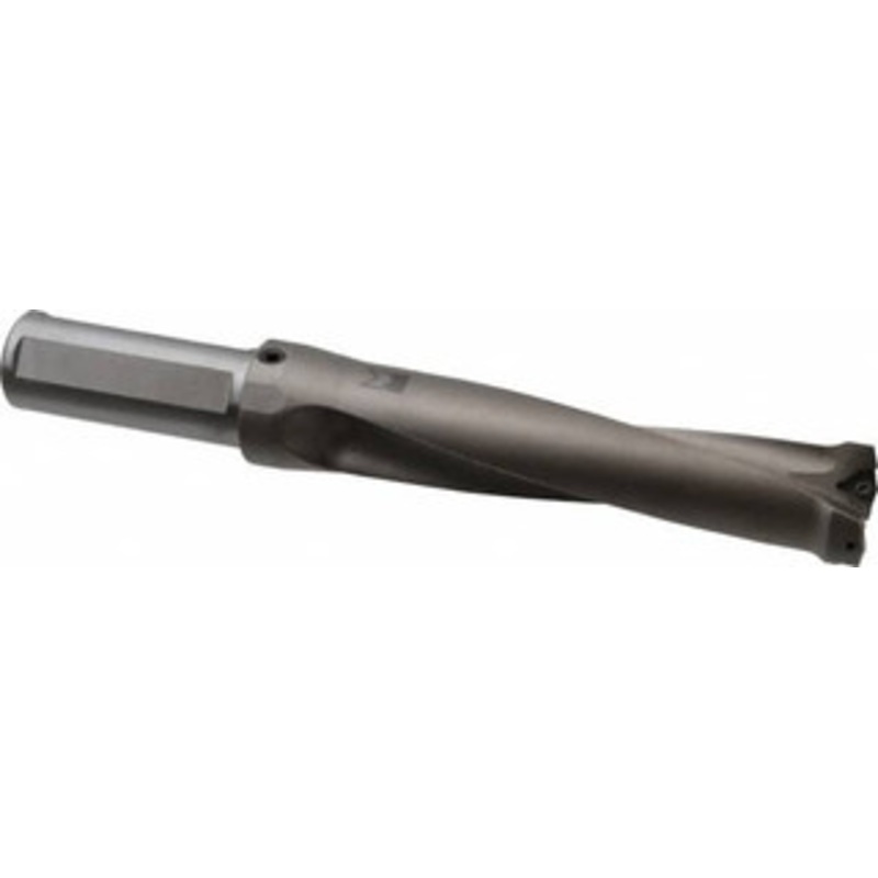 Kennametal 177.8mm Max Drill Depth, 4xD, 1-3/4 Diam, Indexable Insert Drill Drill Style DFT, Takes 2 Inserts, 1-1/2 Shank Diam, Straight Shank 1522102 – 01244235