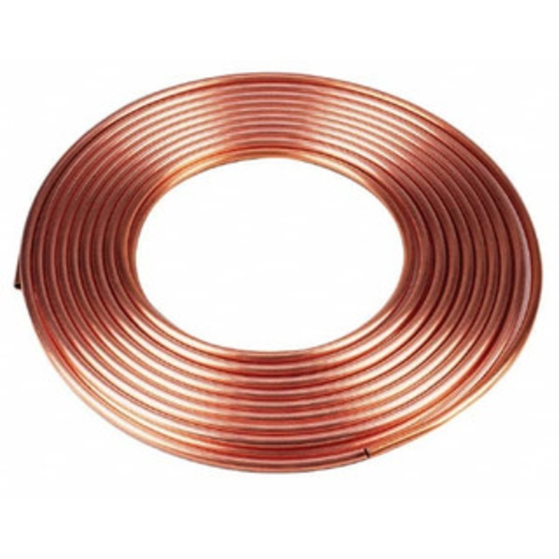 Mueller Industries 100 ft. Long, 5/8 OD x 1/2 ID, Copper Seamless Tube 0.04 Wall Thickness, 0.285 Ft/Lb LS04100 – 36914182