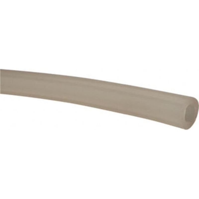NewAge Industries 3/8 ID x 5/8 OD, 1/8 Wall Thickness, Cut to Length (100 ft. Standard Length) Silicone Tube Natural, 10 Max psi, 50 Shore A Hardness 2802086-100 – 48461024