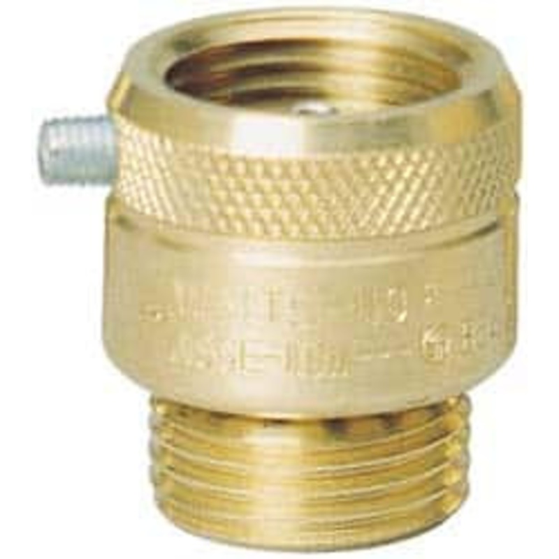 Watts 3/4 Pipe, Chrome Plated Brass, Hose Connection Vacuum Breaker Brass Seal, Stainless Steel Spring, FNPT x MNPT End Connections 0792090 – 65923179
