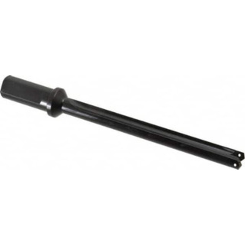Allied Machine 45/64 to 15/16 Diam 6-5/8 Max Depth Straight Flute Spade Drill 1 Diam Straight Shank with Flange, 8-15/64 Body Length, 8-3/32 Flute Length, 10-3/8 OAL, Through Coolant, Series 1 24010S-100F – 79730818