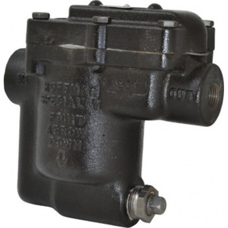Hoffman Specialty 1/2 Female Pipe, Cast Iron Inverted Bucket Steam Trap 125 Max psi 404313 – 07499767