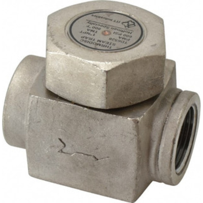 Hoffman Specialty 1 Female Pipe, Stainless Steel Thermodisc Steam Trap 600 Max psi 405154 – 07499817