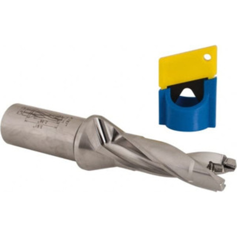 Iscar 0.787 to 0.823, 3xD, 2.36 Max Depth, 1 Shank Diam, 5.81 OAL, Replaceable-Tip Drill Uses FCP, ICK, ICK-2M, ICM, ICP, iCP-2M Inserts, DCN Toolholder, Series SumoCham 3202811 – 63157424