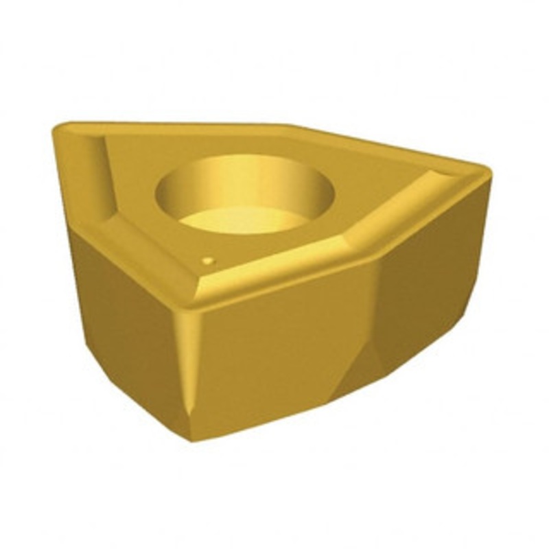 Kennametal DFT070408GD KC7140 Carbide Indexable Drill Insert TiN Finish, 12mm Inscribed Circle, 4.75mm Thick, 1/32 Corner Radius, Neutral Cut, 84 Trigon 6178235 – 31548654