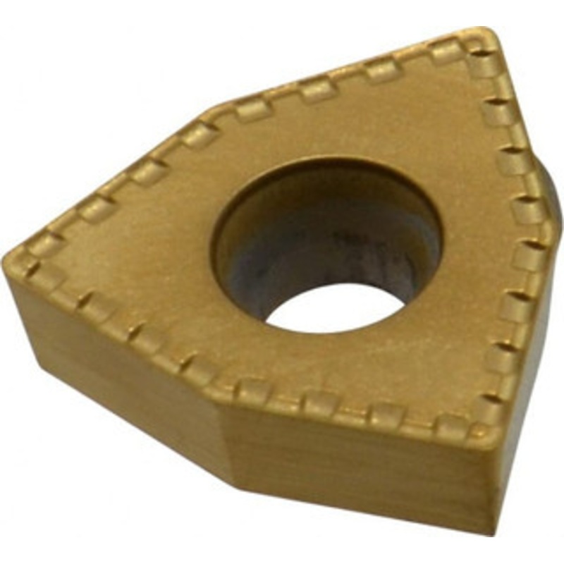 Kennametal DFT090508LD KC720 Carbide Indexable Drill Insert TiN Finish, 15mm Inscribed Circle, 5.25mm Thick, 0.8mm Corner Radius, 84 Trigon 1157967 – 85506707
