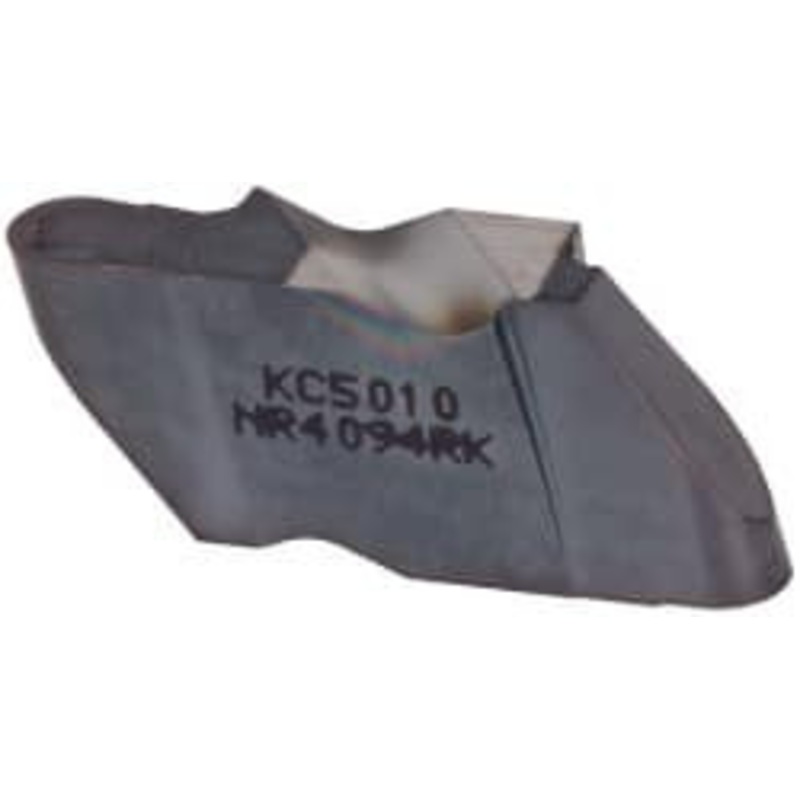 Kennametal NR4094RK KC5010 Carbide Grooving Insert TiAlN Finish, RH, 4.78mm Cutting Width, 6.35mm Max Depth, Series Top Notch 1818842 – 00499251