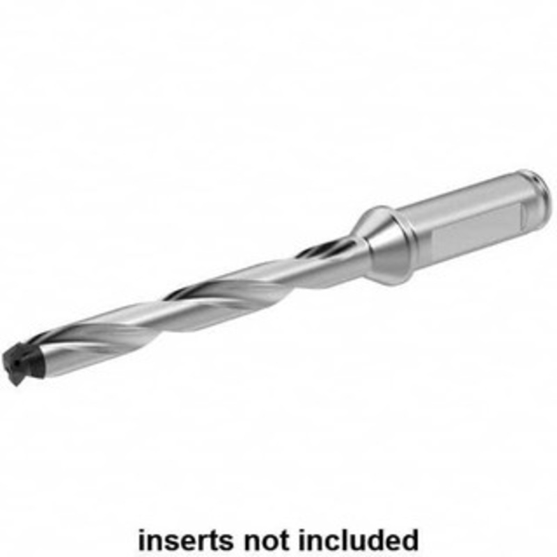 Kennametal Series KenTIP FS, Head Connection Q, 8xD, 16mm Shank Dia, Drill Body 48mm Drill Body L to Flange, KTFS Toolholder, 13.5mm Nose Dia, 184mm OAL, 184mm Drill Body L, 124.6mm Flute L, Flatted Straight Shank, Through Coolant 6372617 – 38275327