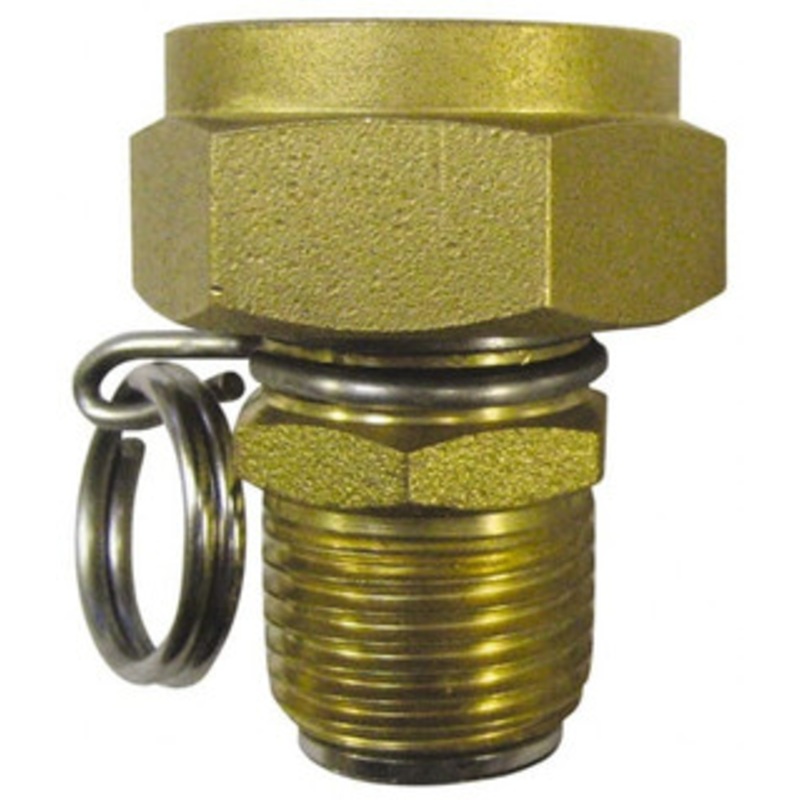 SuperKlean 1/2 & 3/4 MNPT x FGHT Swivel Hose Adapter Brass & Stainless Steel 8-GHT-B – 86160587