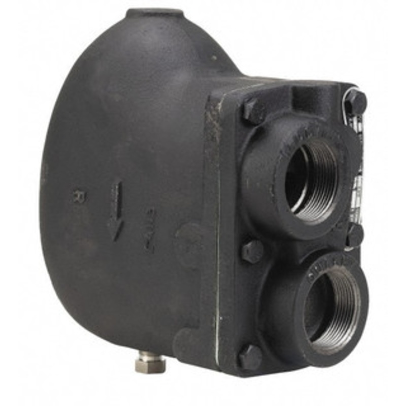 Watts 4 Port, 2 Pipe, Cast Iron Float & Thermostatic Steam Trap 15 Max psi 0037108 – 00418715