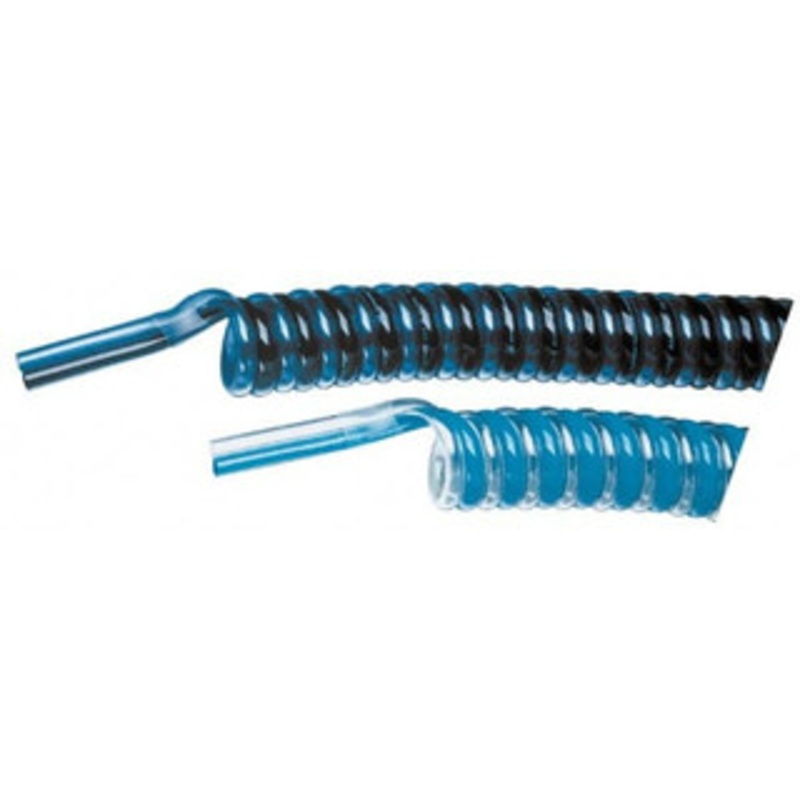 Advanced Technology Products 1/4 ID x 3/8 OD, 5/8 Wall Thickness, Polyurethane Tube Black & Clear Blue, 140 Max psi, 98 Shore A Hardness 2MPS-38-10-01 – 93694156