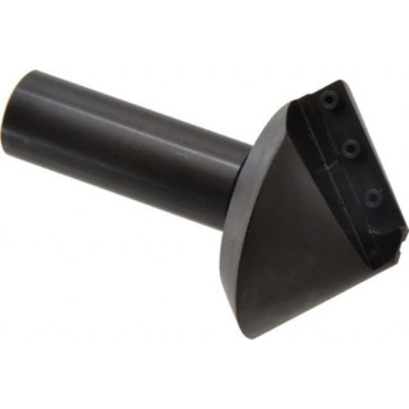 Cutting Tool Technologies 2.98 Max Diam, 1 Shank Diam, 1.23 LOC, 90 Included Angle, Indexable Countersink Uses 6 Square SNMG 322 Inserts 9NLC-020C – 87782280