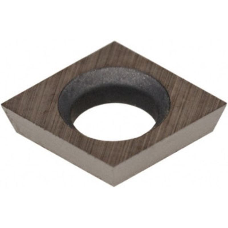 Hertel CDHB120601 HT630B Cermet Boring Insert Uncoated, 80 Diamond, 0.002 Corner Radius, 5/32 Inscribed Circle, 0.04 Thick, 15 Relief Angle H59872838 – 74160193